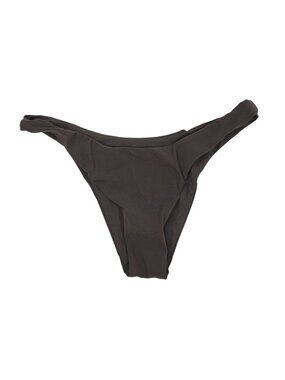 ANEMOS Eighties High-Cut Bikini Bottom in Espresso